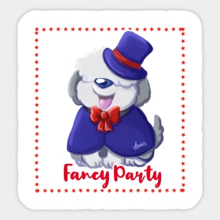 Fancy Party Sticker